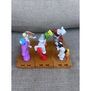 SPACE JAM Looney TunesSet Of 6 Vintage McDonald's Happy Meal Toy 1996